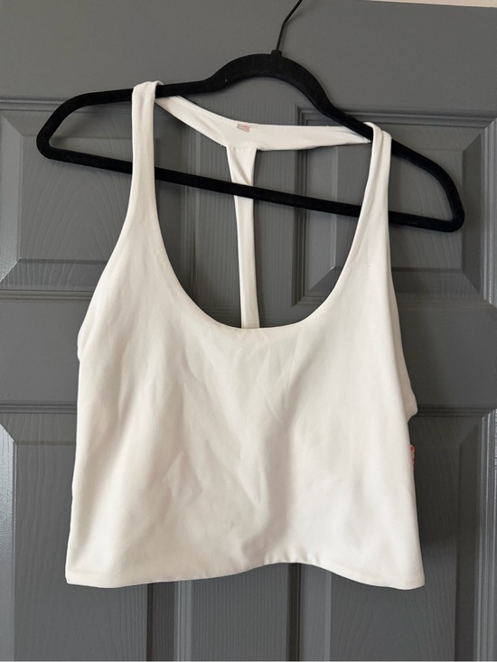 FP Movement by Free People Tops - FP movement NWT White Scoop Neck Cropped Tank Top size L